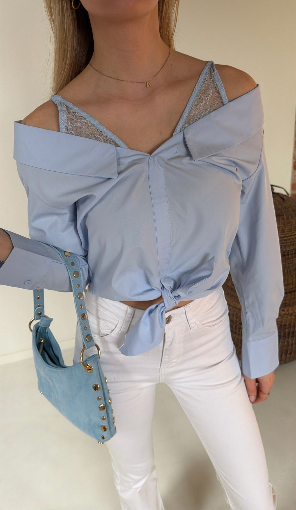 Off- the - shoulder blouse Emma