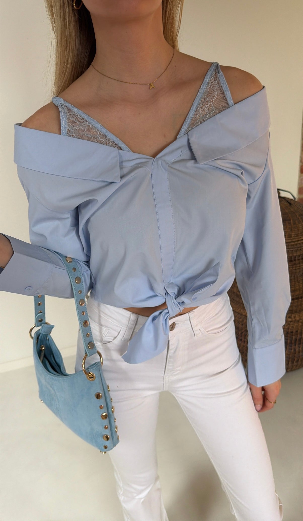Off- the - shoulder blouse Emma