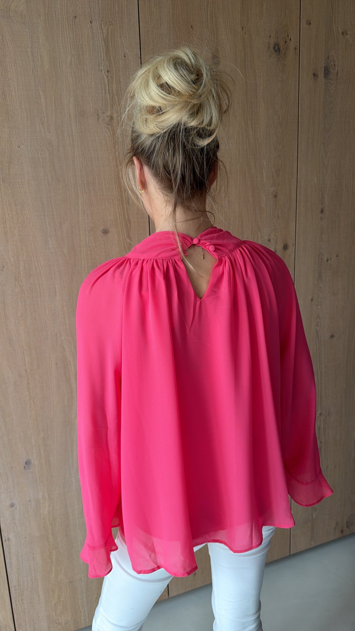 Blouse fuchsia Kay