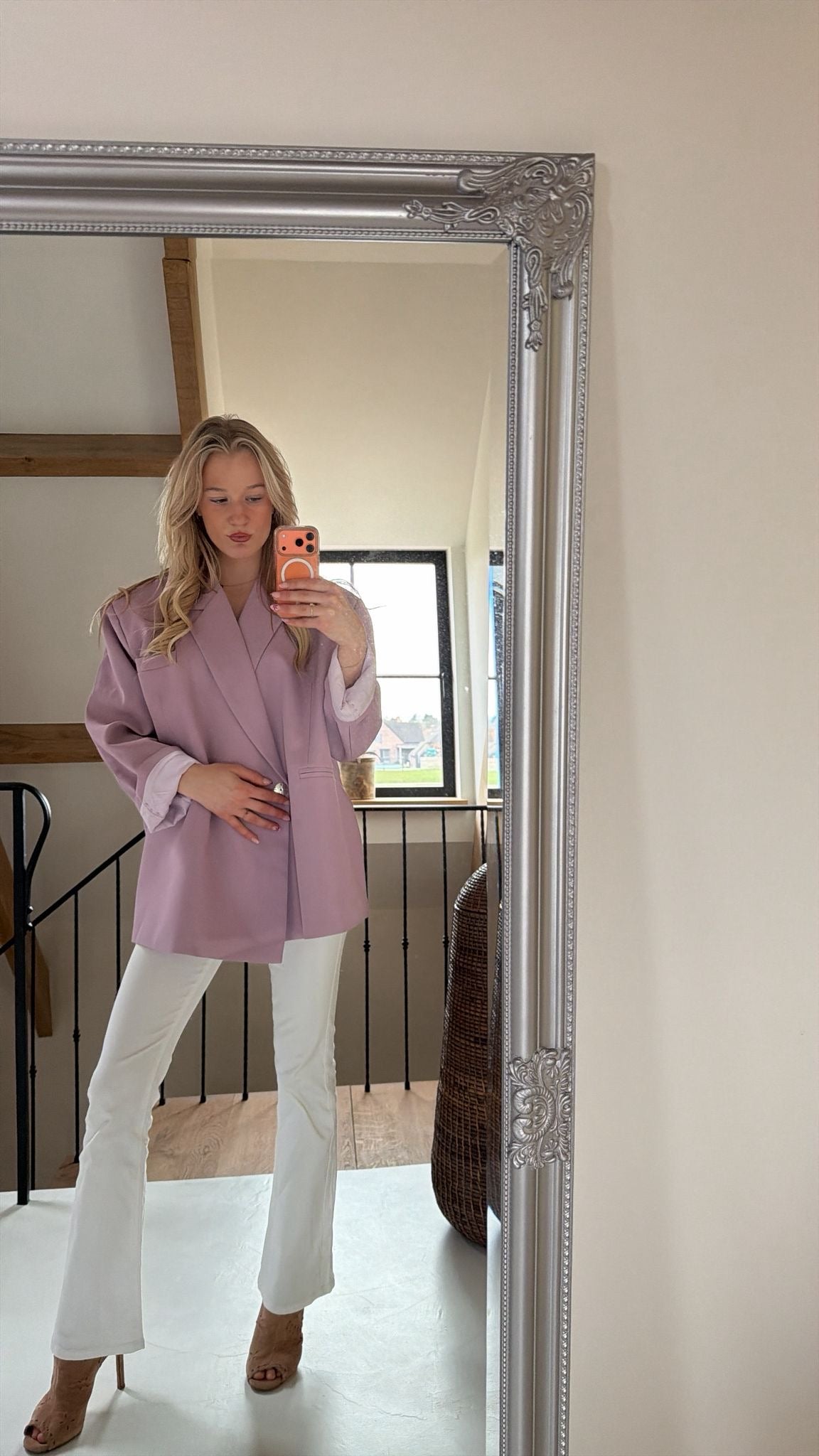 Lila oversized blazer