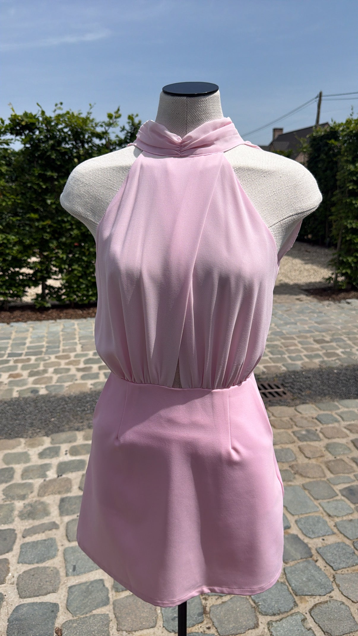 Dress With open bag