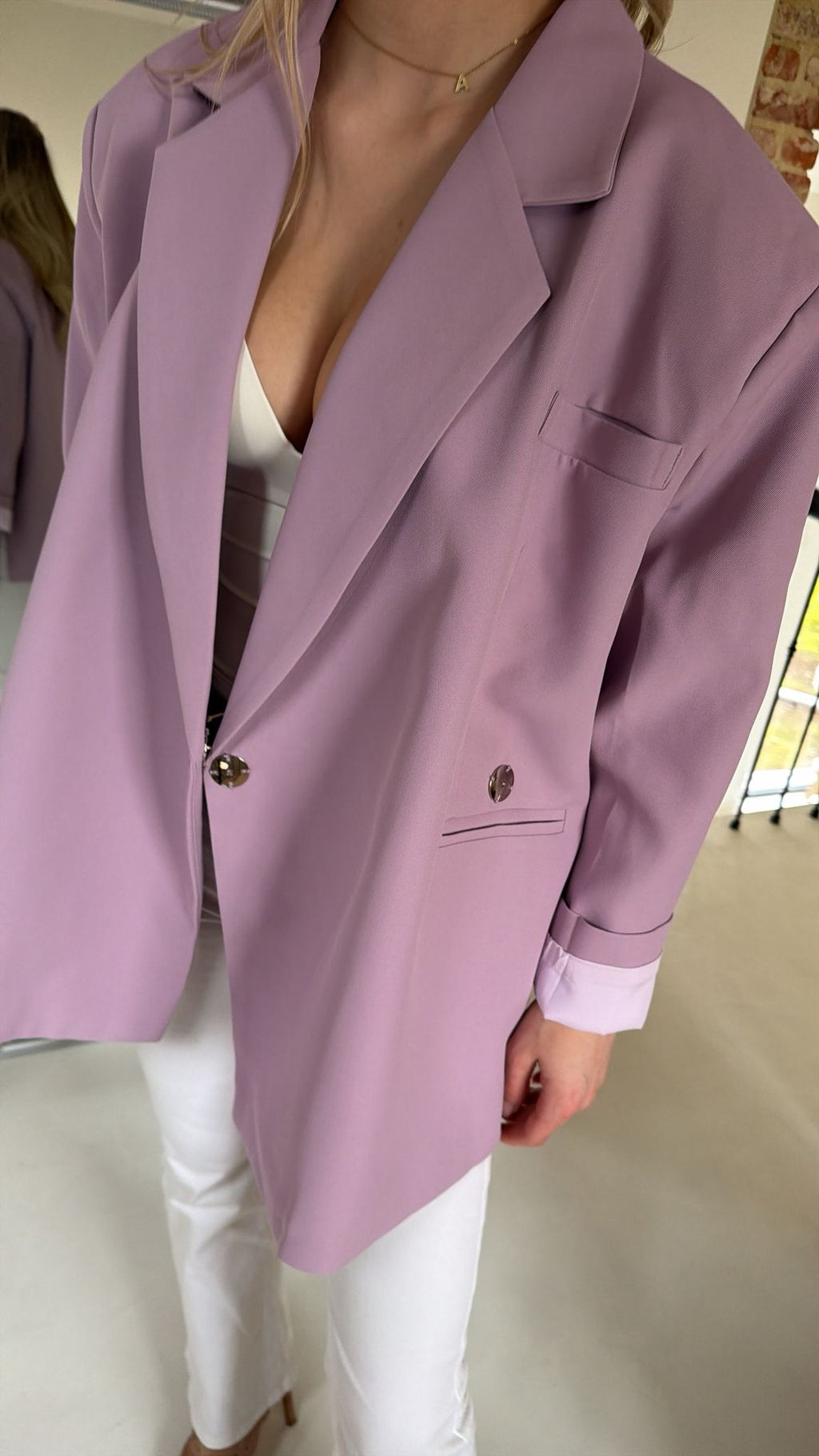 Lila oversized blazer