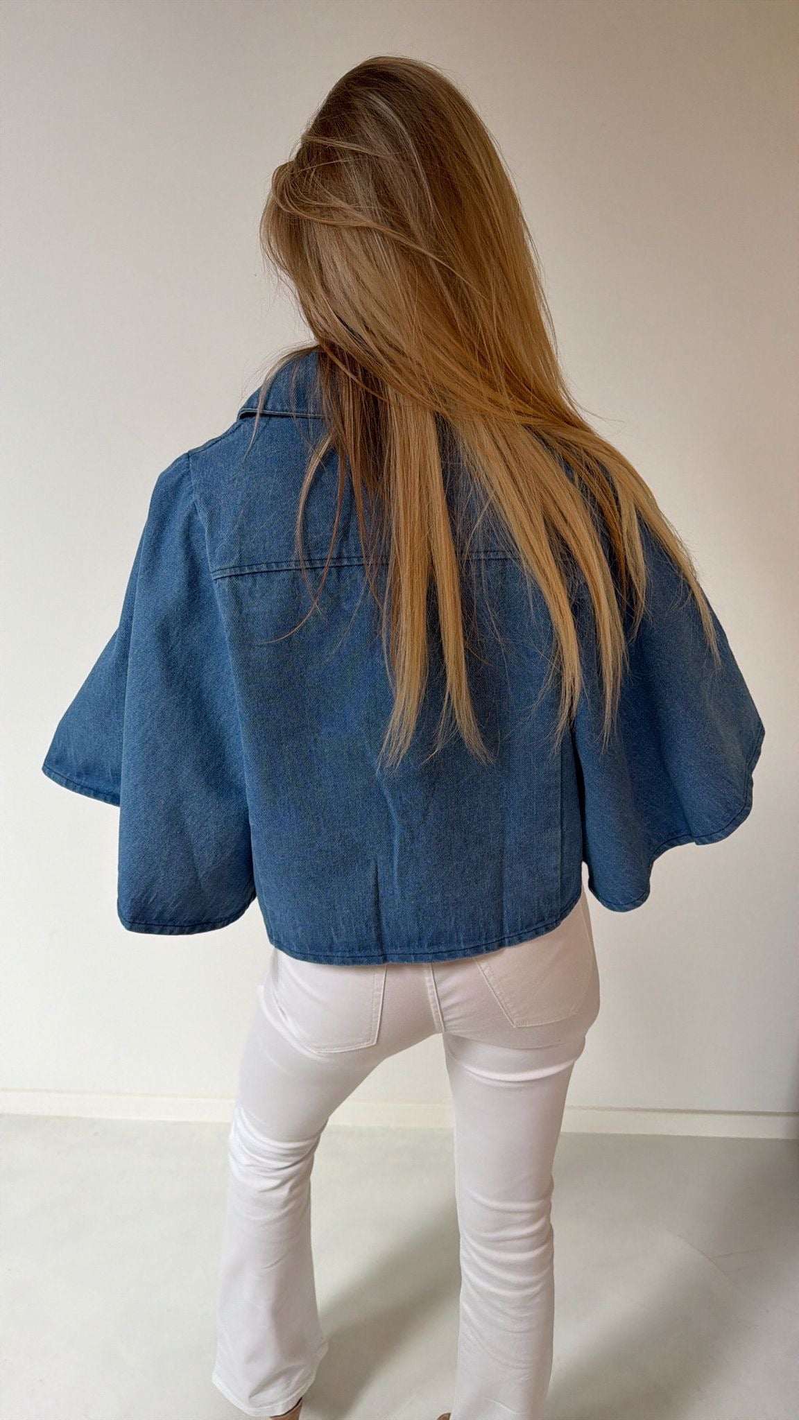 Gigi blouse en demim