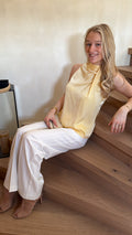 Yellow top Krista
