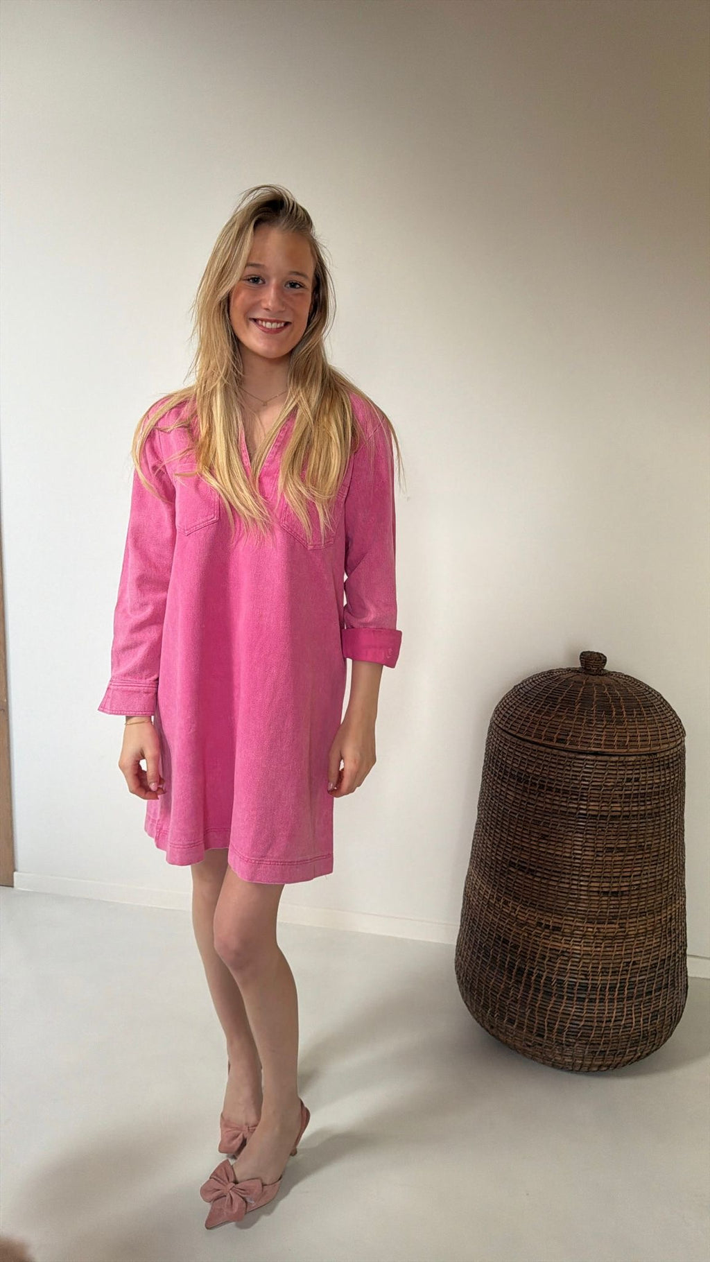 Pink dress Carla