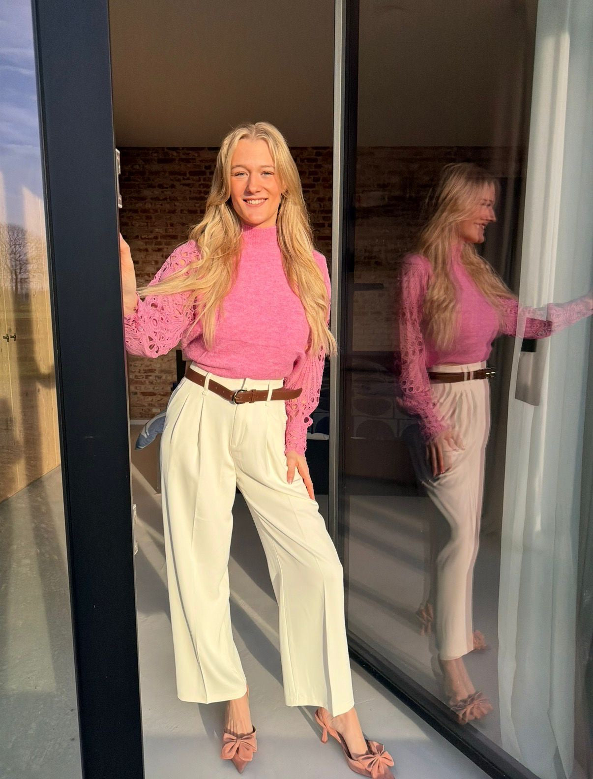 Kimberly laces sweater