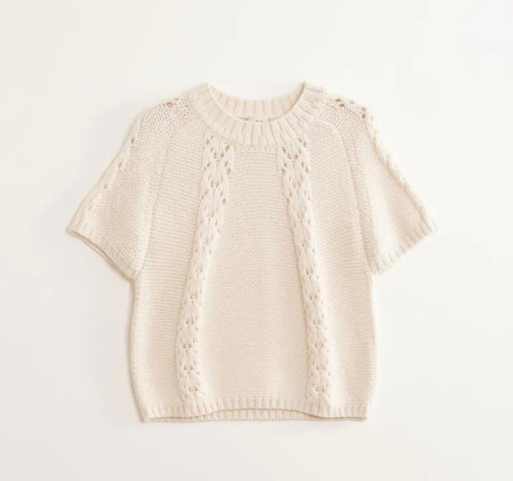 Jewels ecru spring sweater