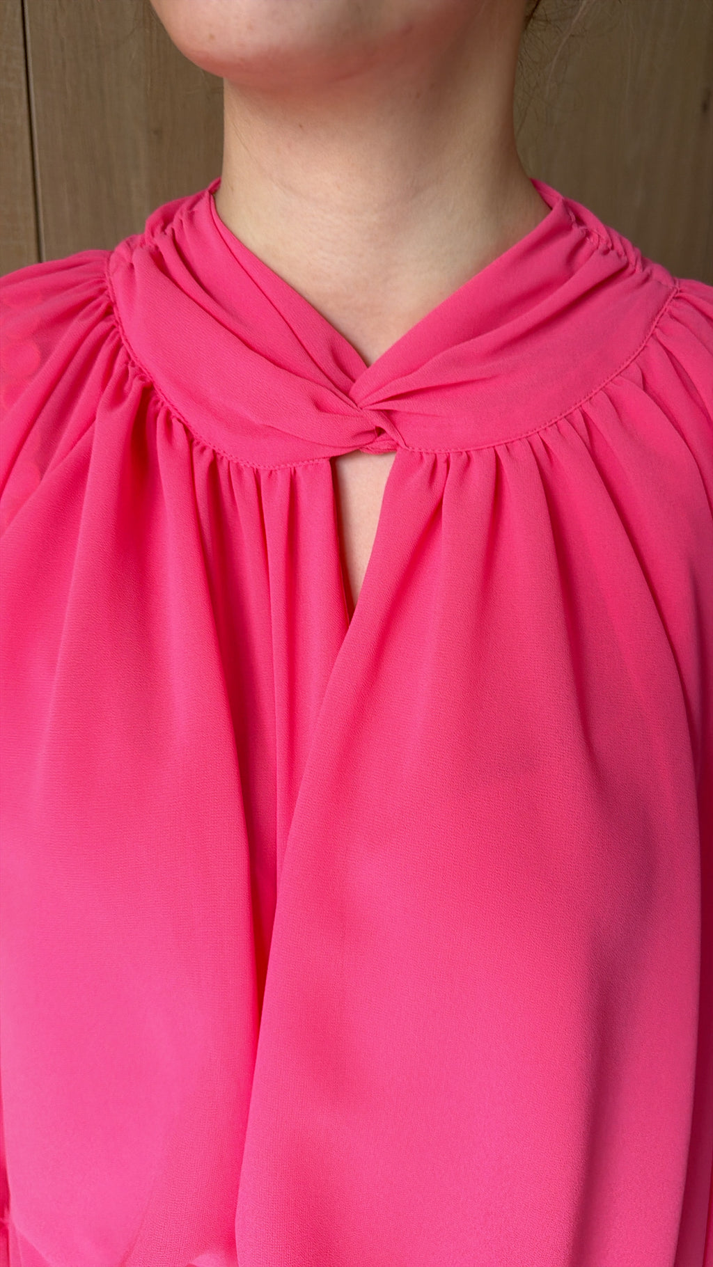 Blouse fuchsia Kay