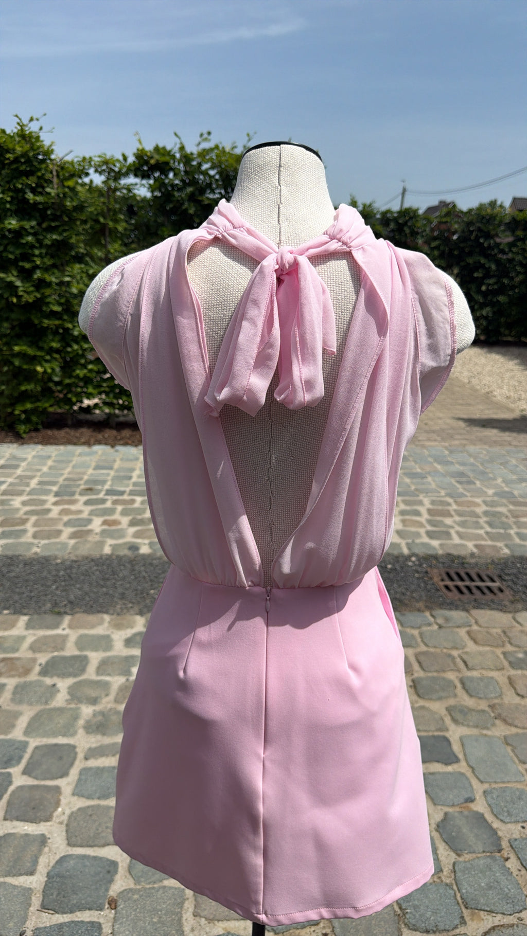 Dress With open bag