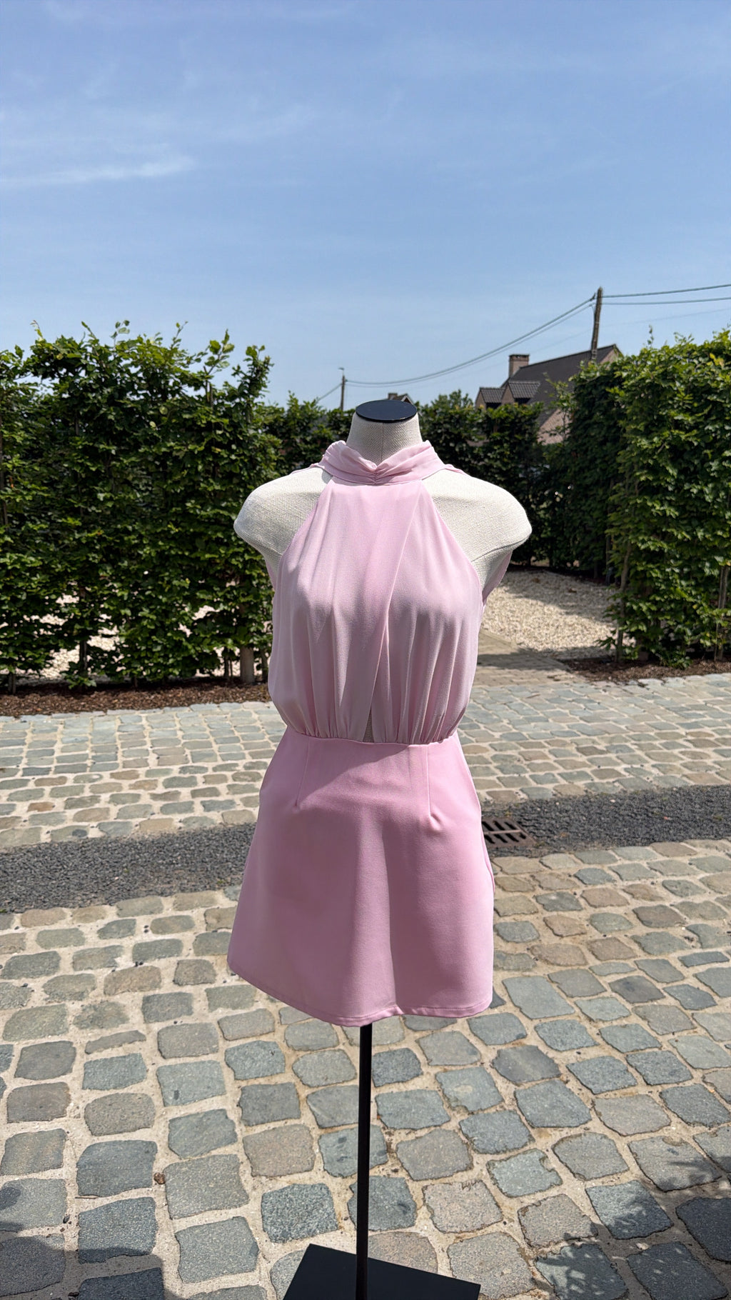 Dress With open bag