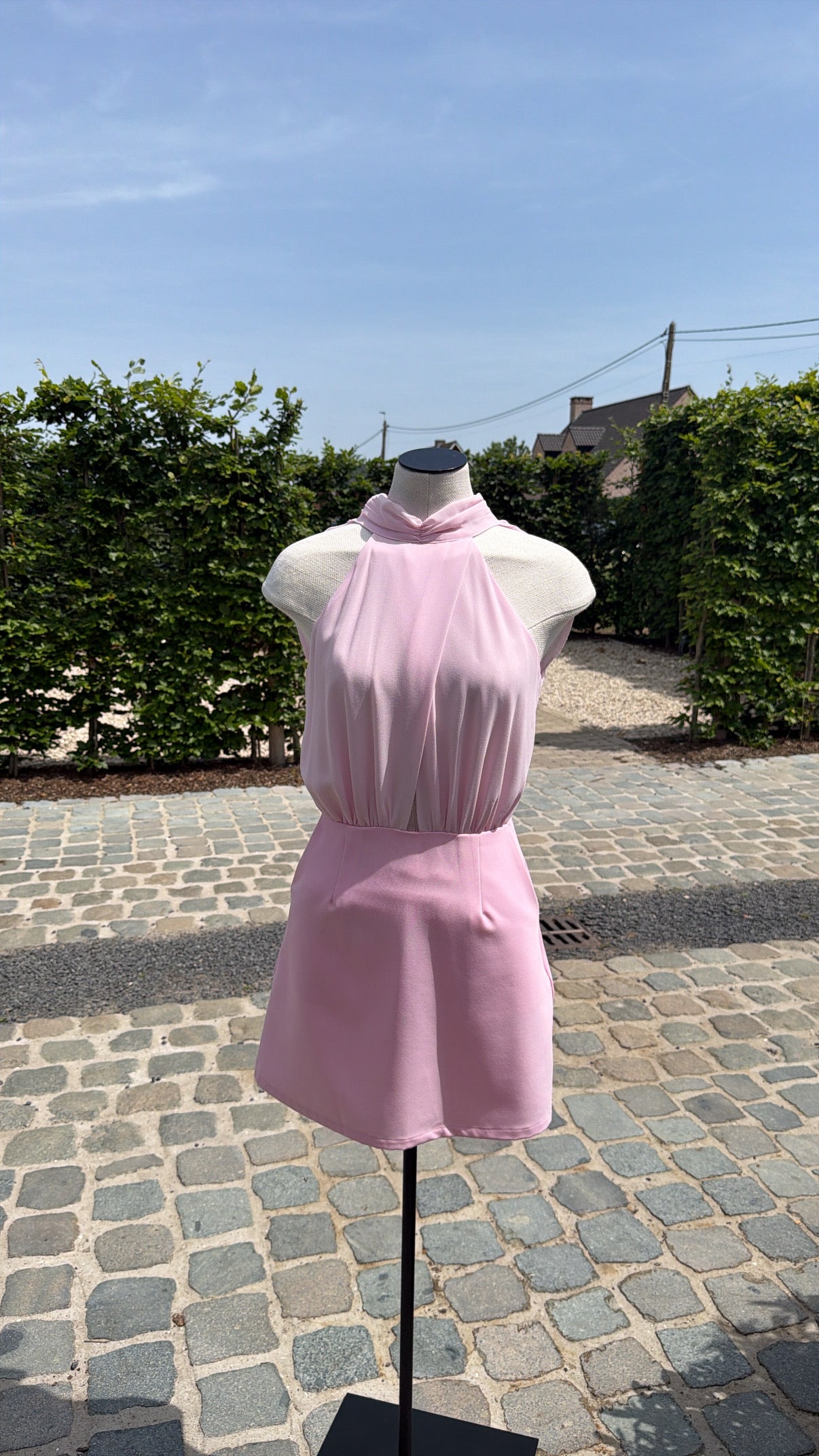 Dress With open bag