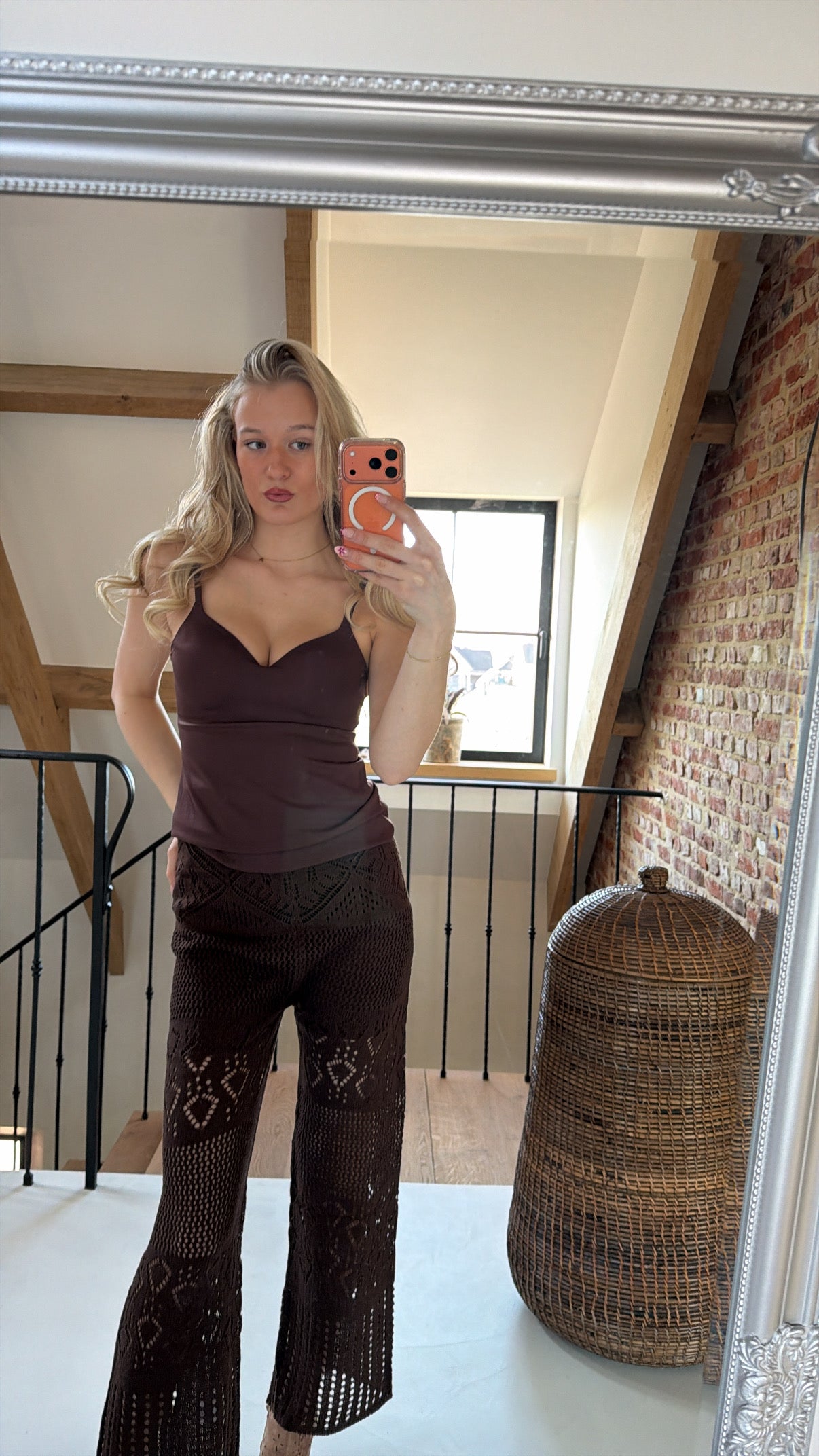 Padded cups in soft fabric top