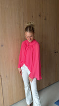 Blouse fuchsia Kay