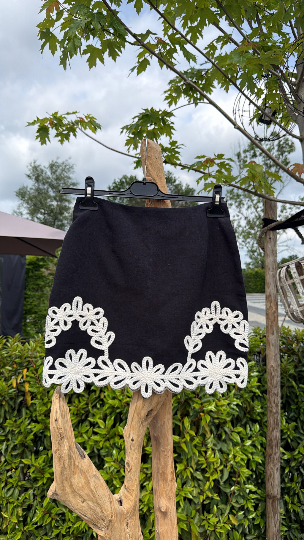 Skirt with lace Donny