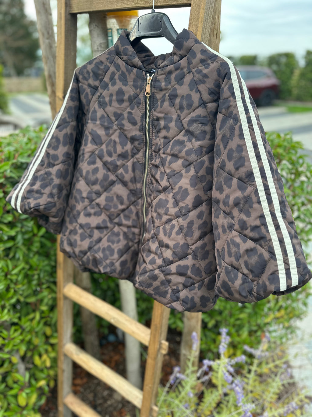 Leopard print jacket