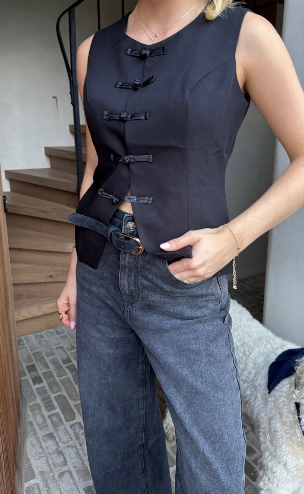 Gilet/Trendy officer style