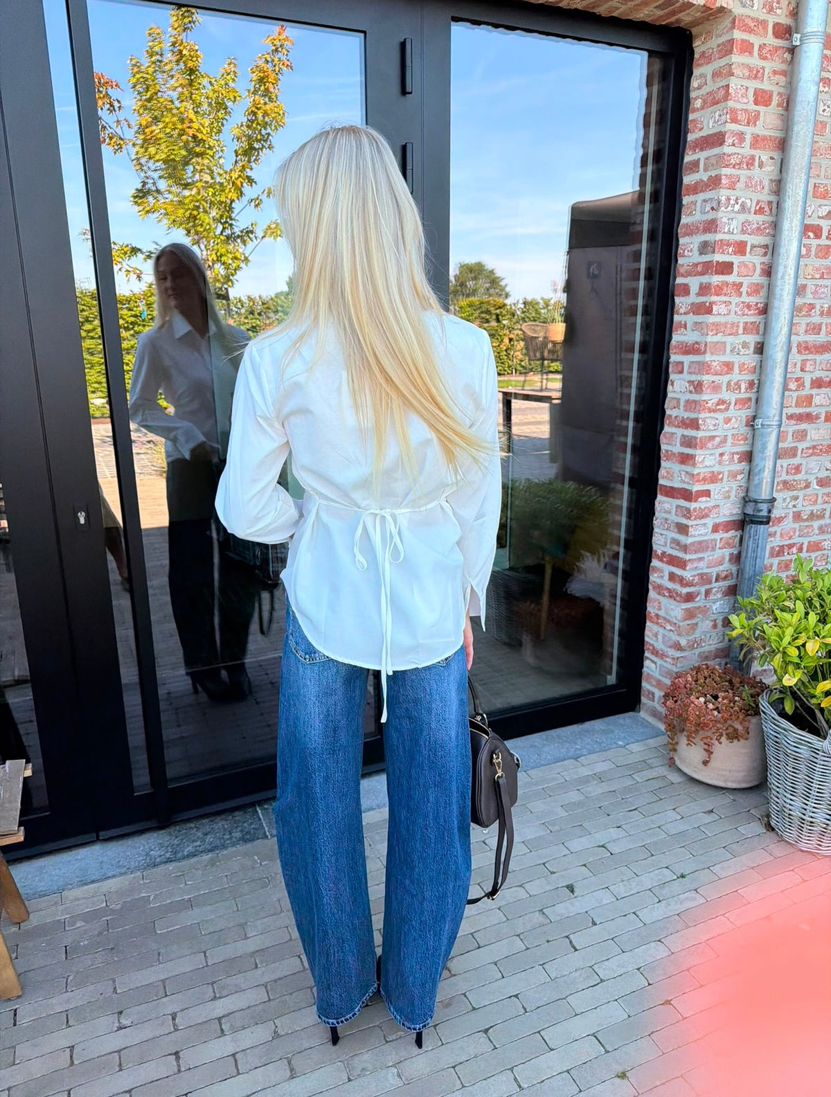 Denim Barrel dark bleu