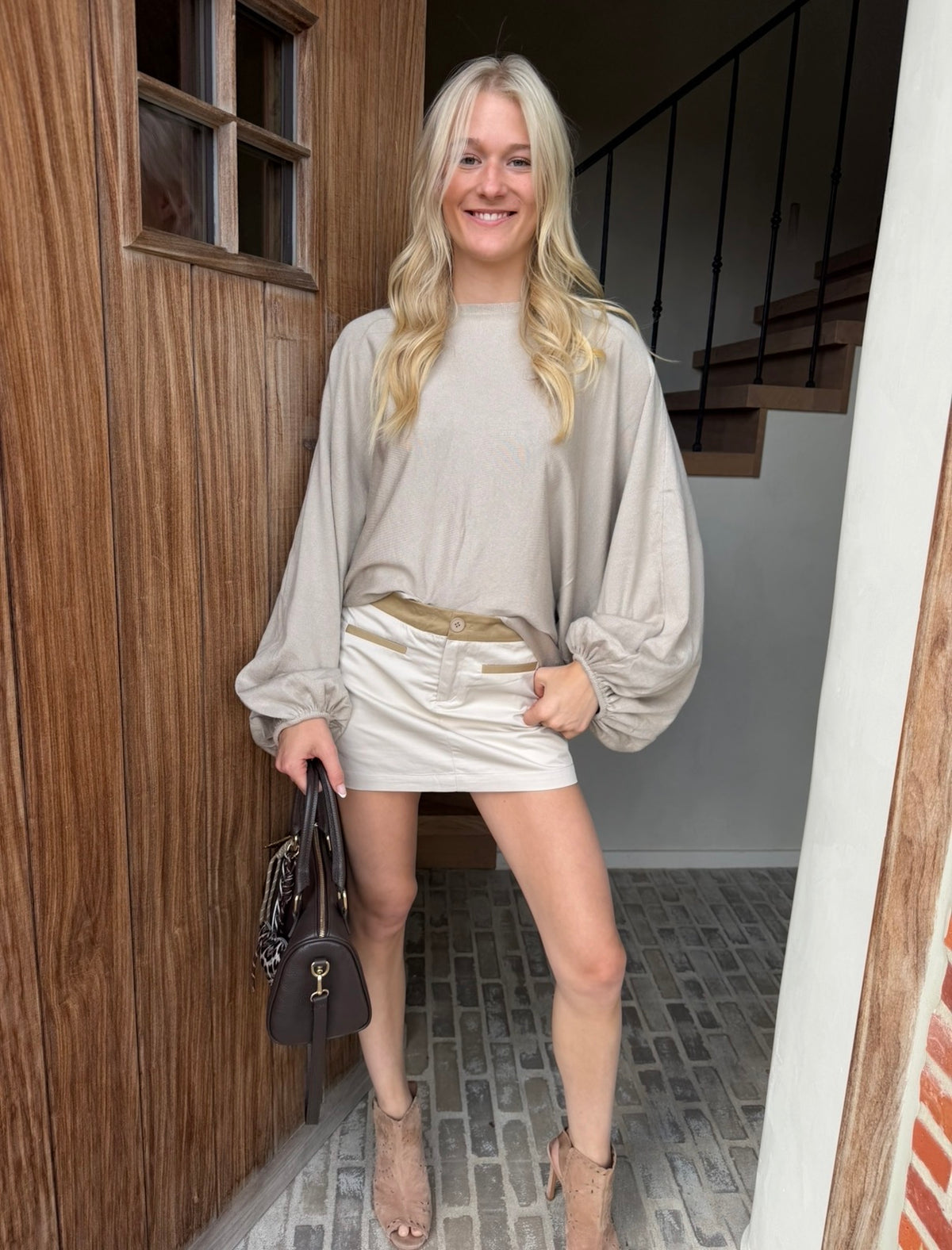 Lucce -Beige skirt