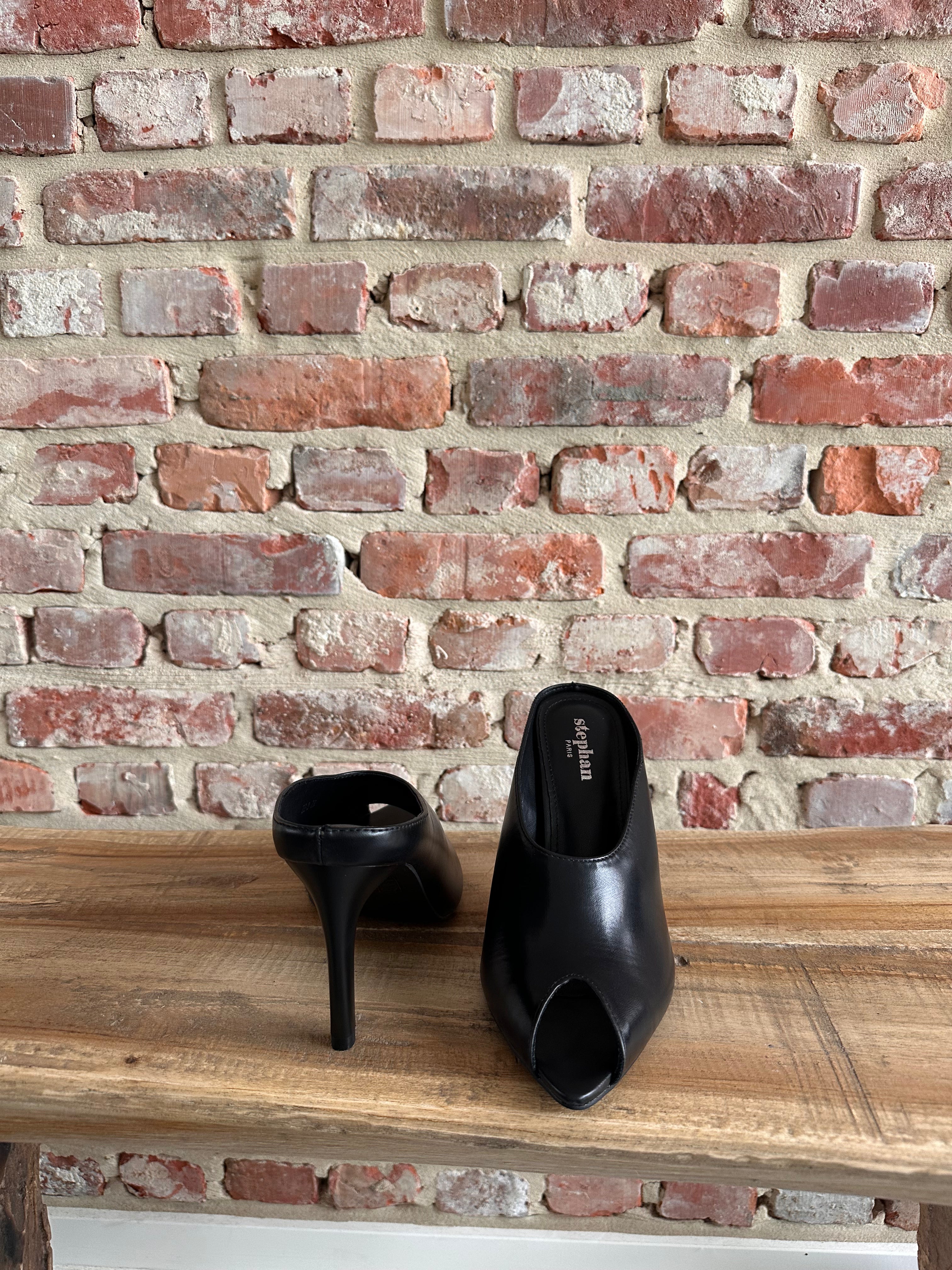 Black loafer