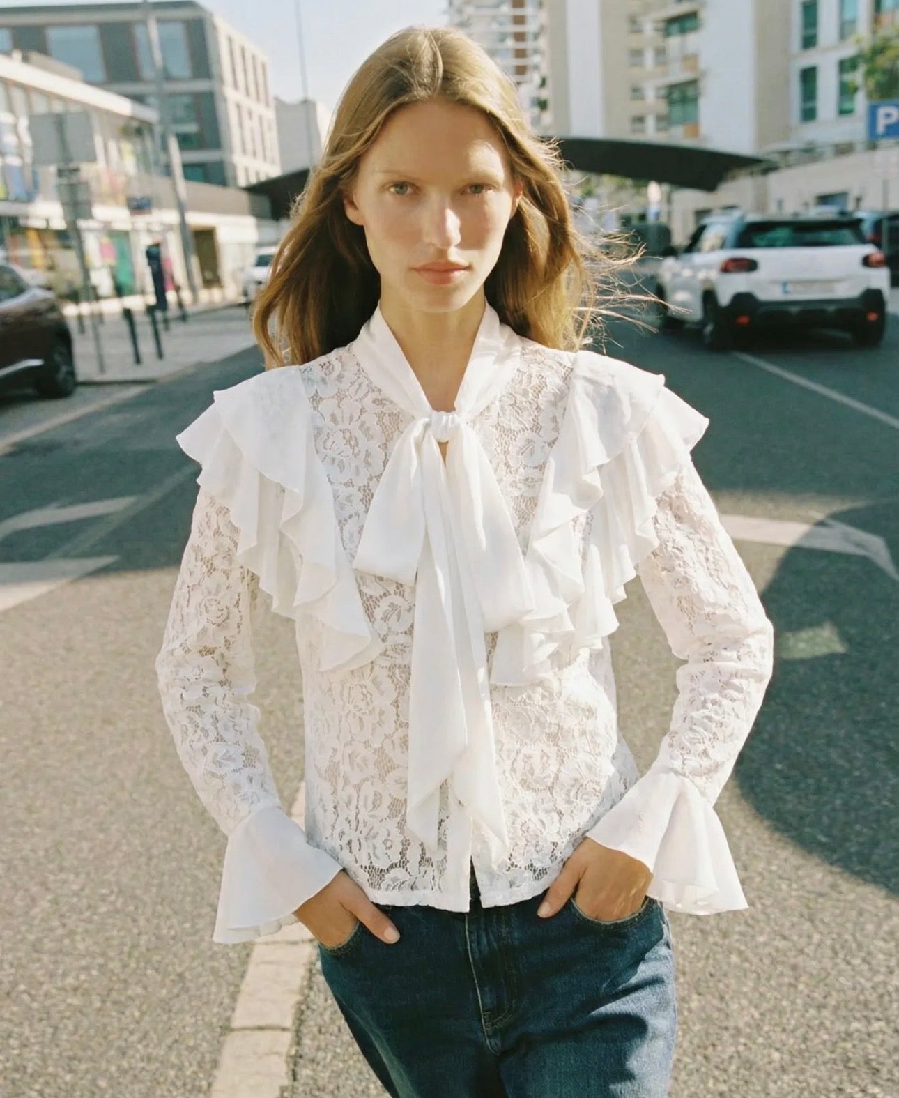 Lace blouse