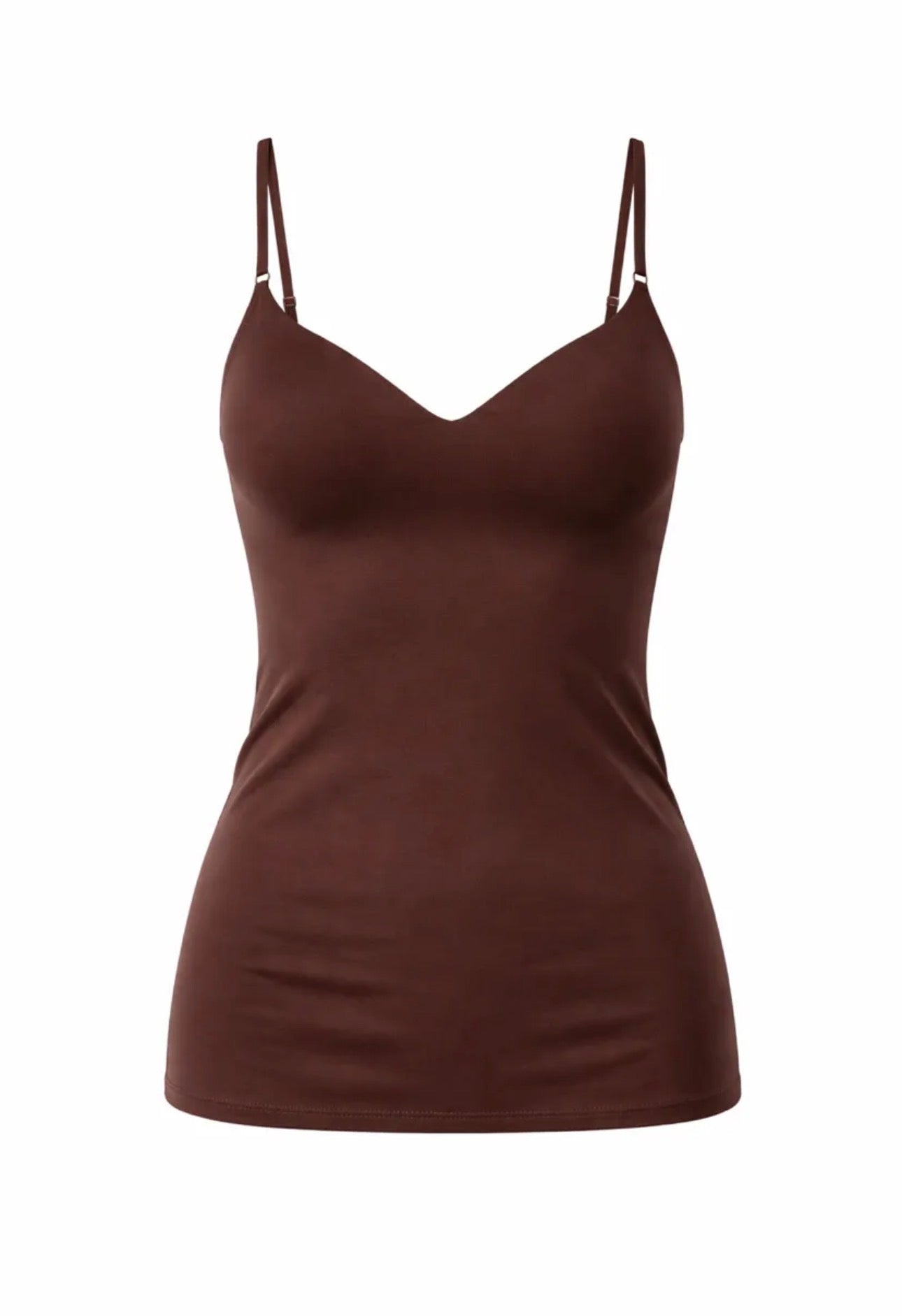 Padded cups in soft fabric top