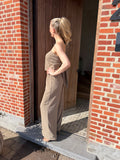 Mid waist wrap pand