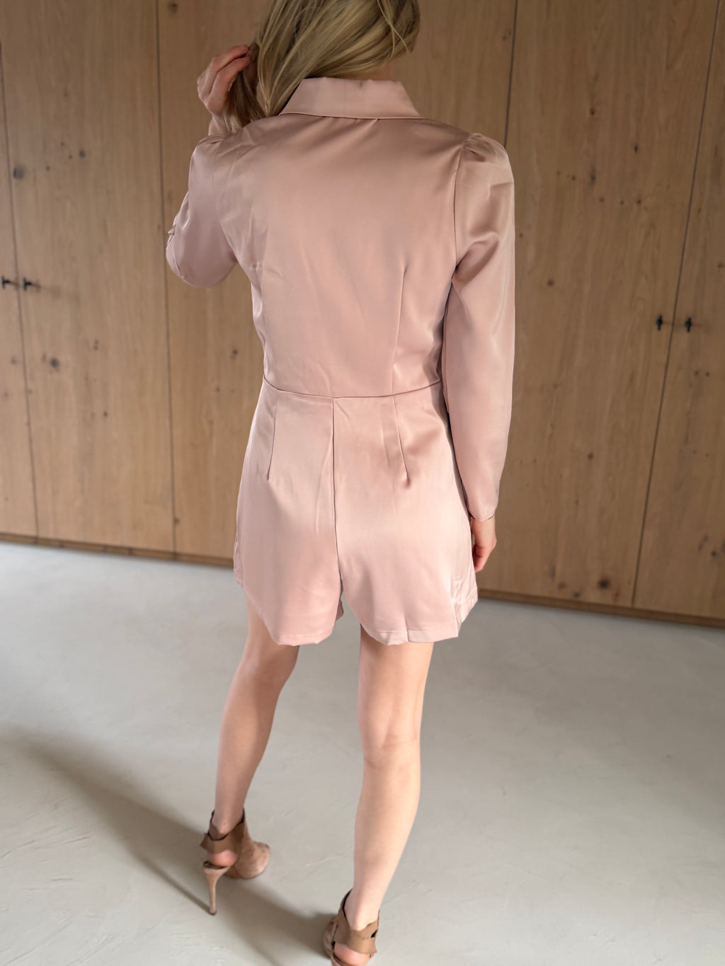 Dress/Shorts in old rose Playsuit