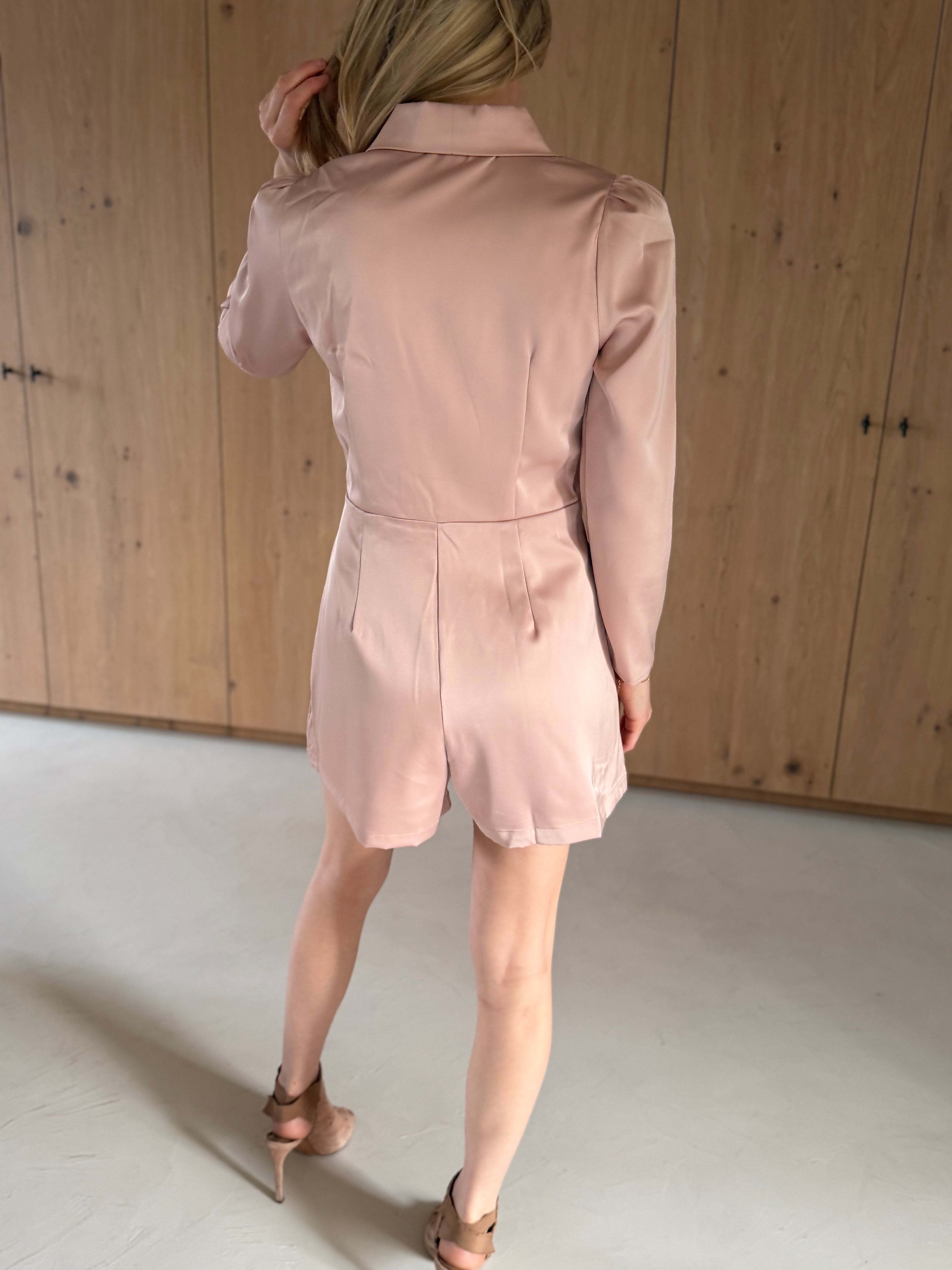 Dress/Shorts in old rose Playsuit