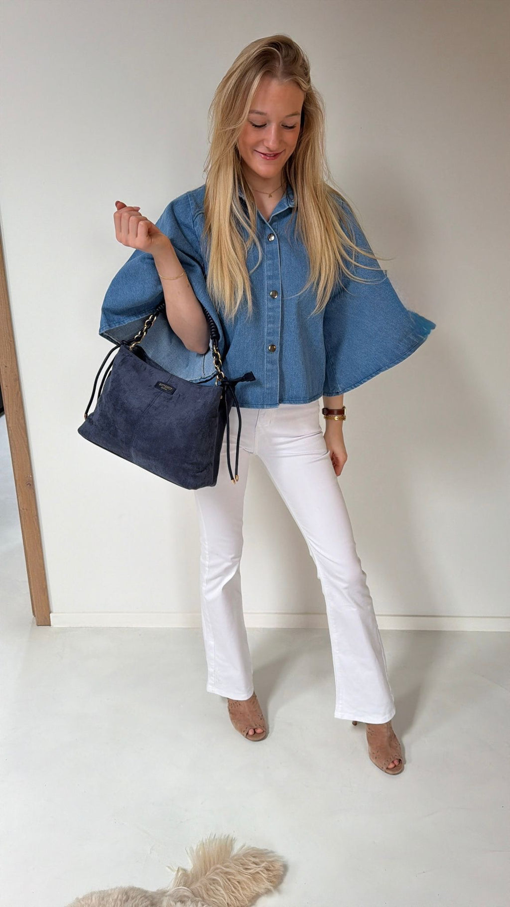 Gigi blouse en demim