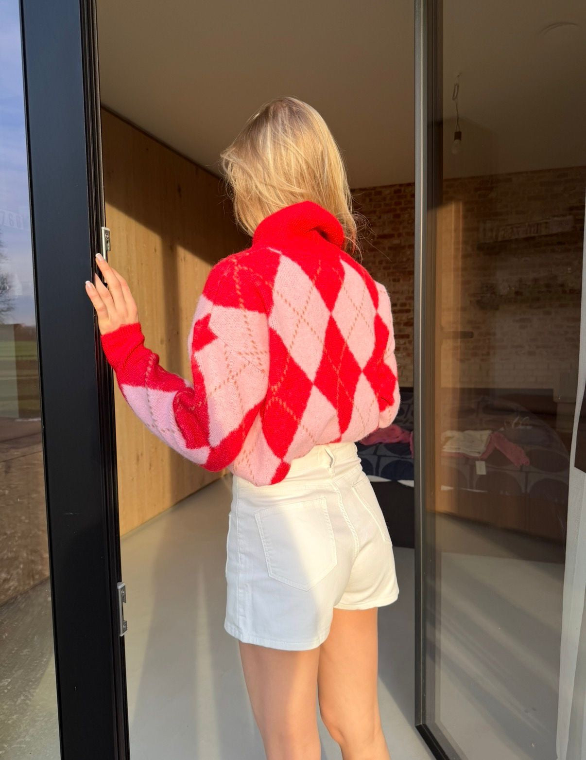 Valentine red sweater