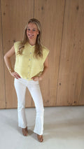 Cardigan yellow